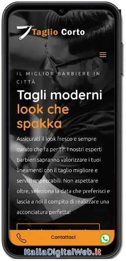 Sito per Barbiere in vari formati
